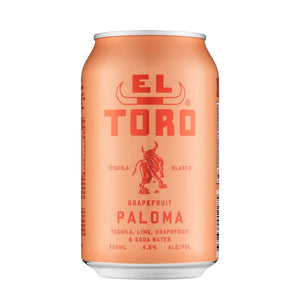 El Toro Grapefruit Paloma, 330ml 4.5% Alc. - Low Coded - Sippify