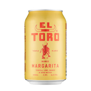 El Toro Lime Mango Margarita, 330ml 4.5% Alc. - Sippify