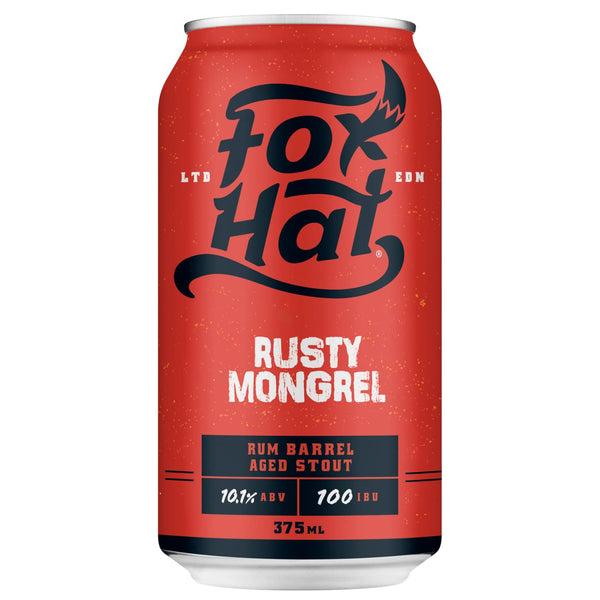 Fox Hat Rusty Mongrel, 4 x 375ml 10.1% Alc. - Sippify